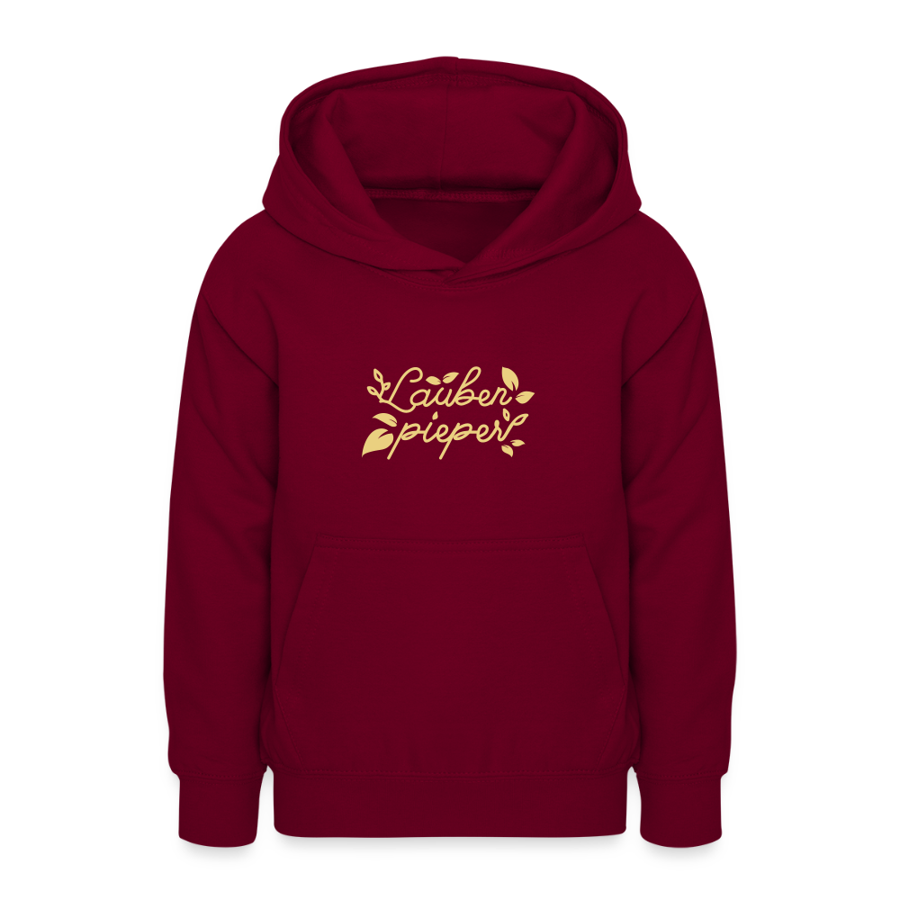 Lauben pieper - Teenager Hoodie - Bordeaux