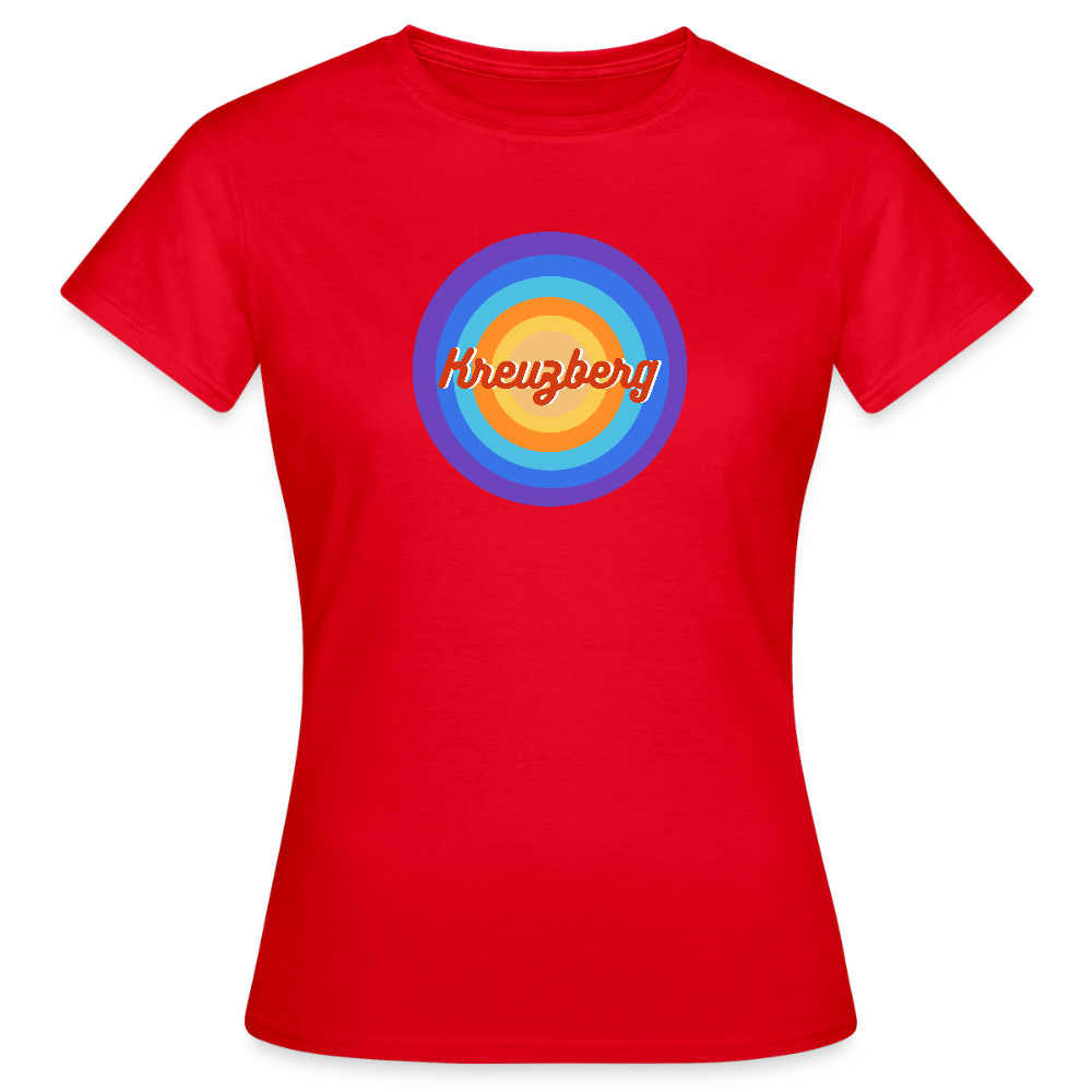 Kreuzberg Retro - Frauen Premium T-Shirt - Rot
