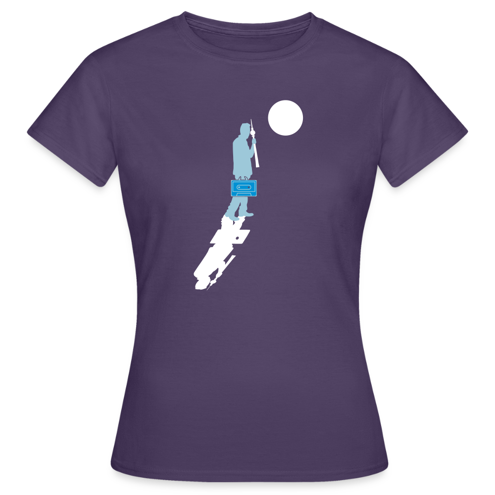 Unterwegs in Berlin - Frauen Premium T-Shirt - Dunkellila