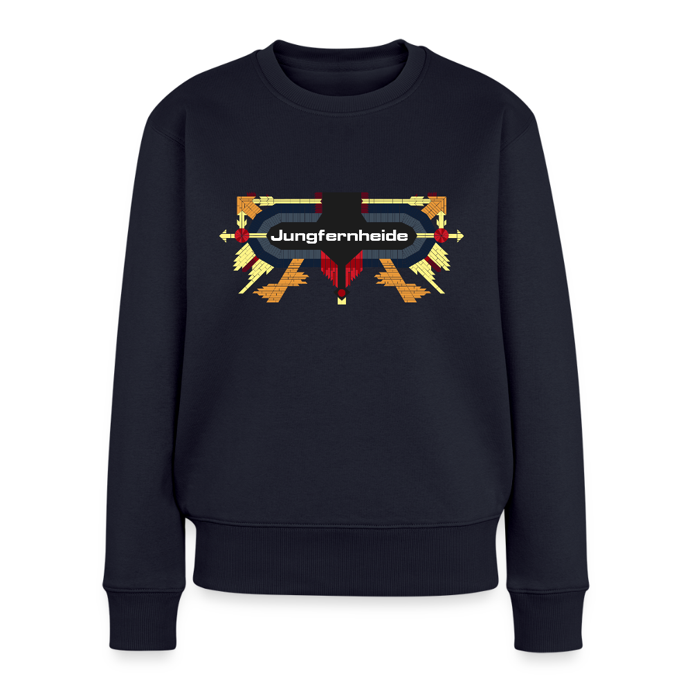 Jungfernheide - Frauen Premium Pullover - Navy