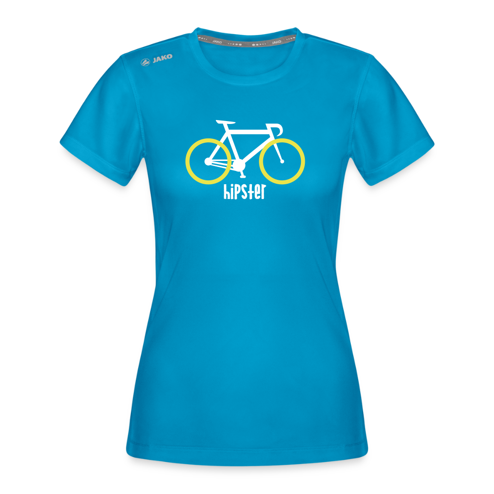 Berlin Hipster Bike - Frauen Sport-Shirt - Saphirblau