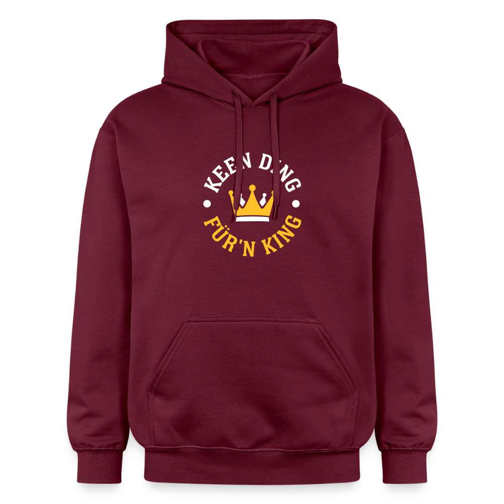 Keen Ding für'n King - Hoodie - Maroon