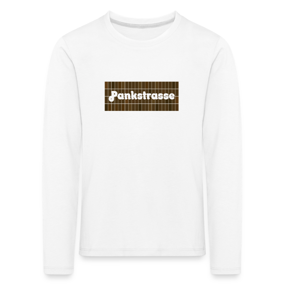 Pankstrasse - Kinder Langarmshirt - Weiß