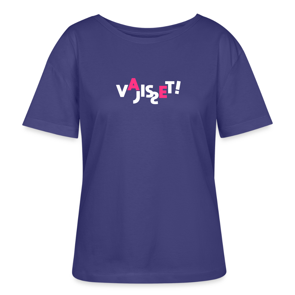 VAJISSET - Relaxed Rundhals Frauen Bio-T-Shirt - Dämmerung