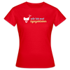 wär ick mal liejenjeblieben - Frauen Premium T-Shirt - Rot