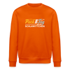 Pack' den Tag beim Schlawittchen - Unisex Bio Sweatshirt - Tieforange