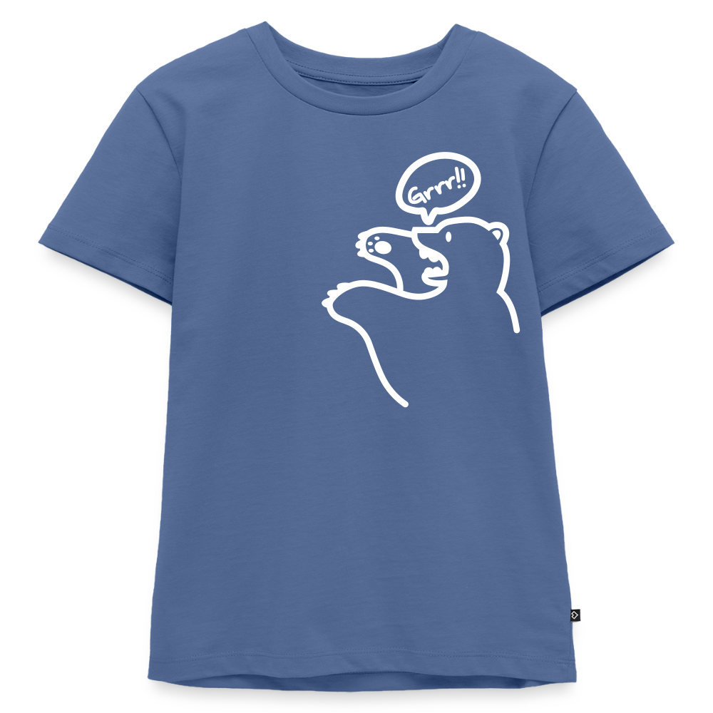 Böser Berliner Bär - Kinder Premium T-Shirt - Taubenblau