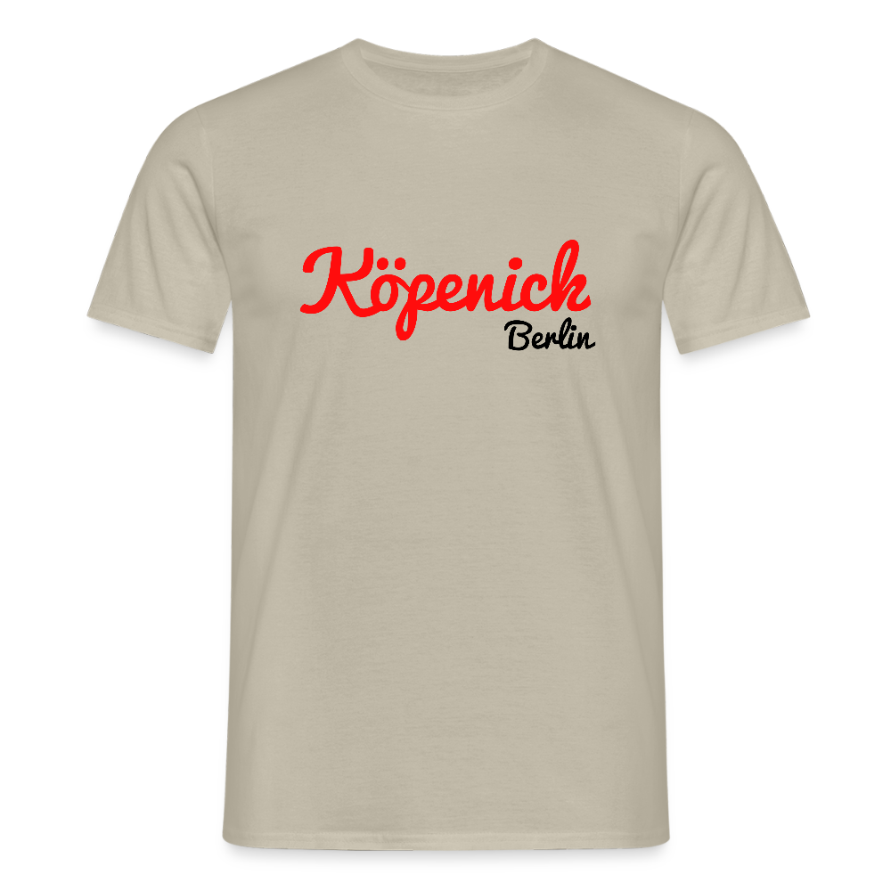 Köpenick - Männer Premium T-Shirt - Sandbeige