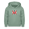 Mierendorffplatz - Kinder Hoodie - Graugrün