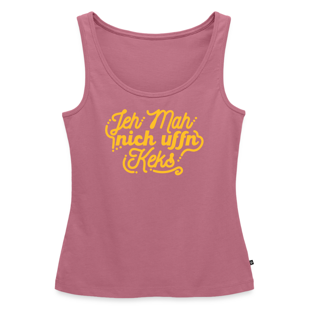 Jeh mah nich uffn Keks gelb - Frauen Bio Tank Top - Mauve