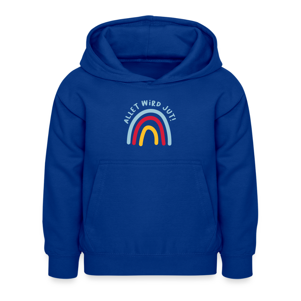 Allet wird jut! - Kinder Hoodie - Royalblau