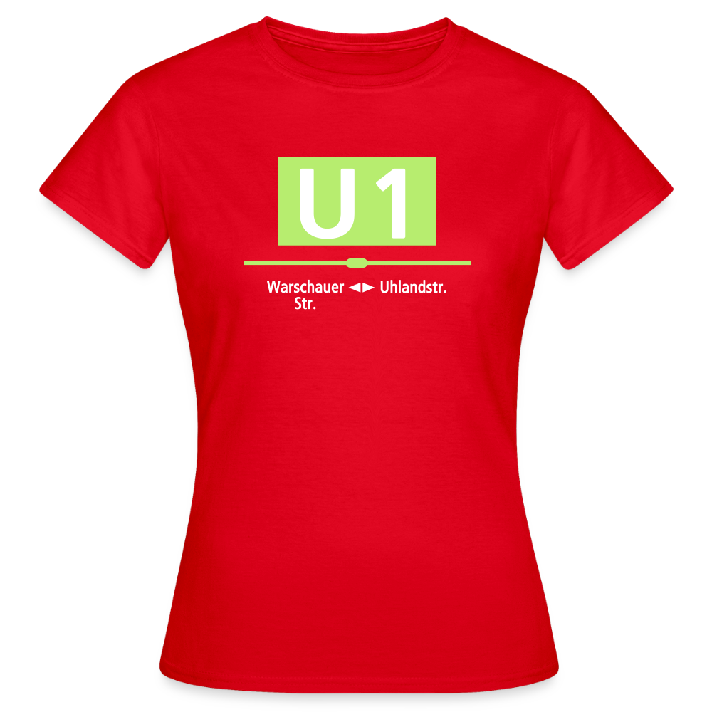 U1 - Frauen Premium T-Shirt - Rot