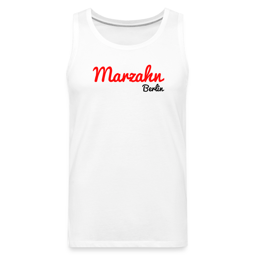 Marzahn Berlin - Männer Premium Tank Top - Weiß