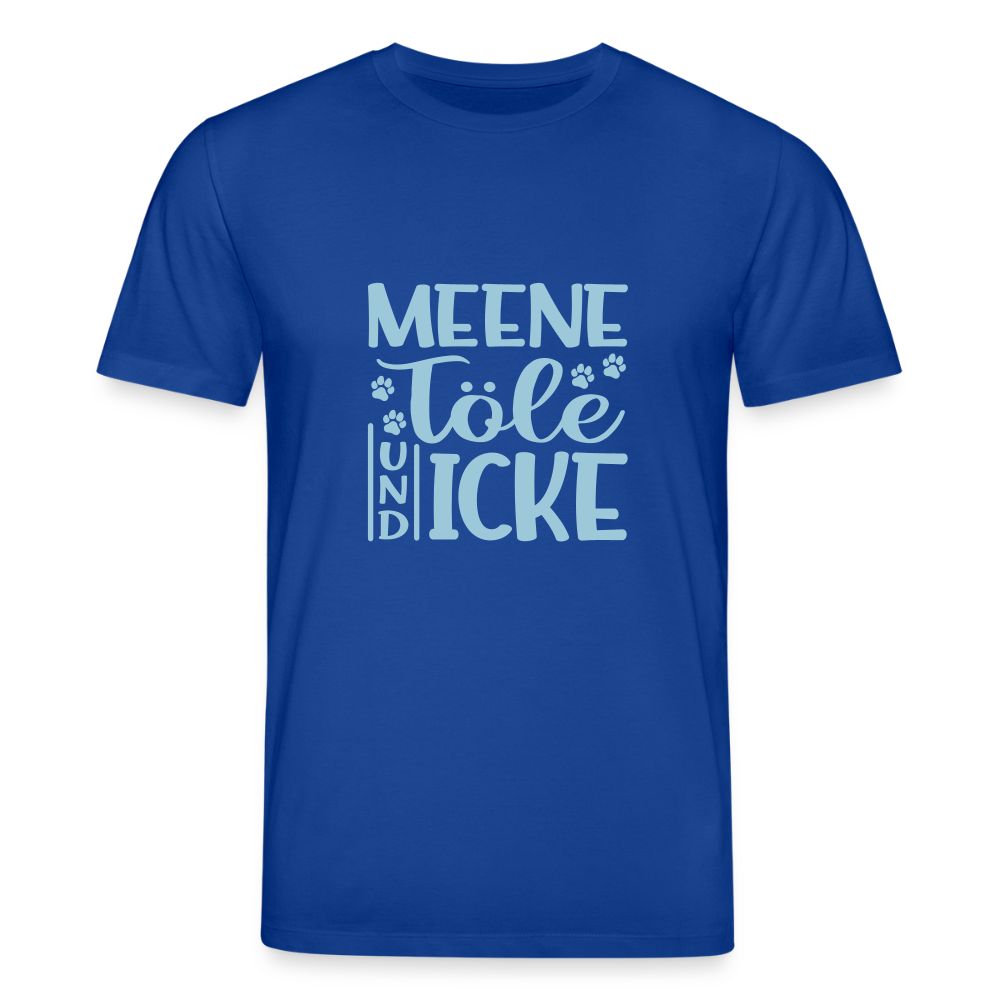 Meene Töle und Icke - Unisex Bio T-Shirt - Dunkelblau