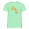 Nakedei - Männer Premium T-Shirt - Mintgrün