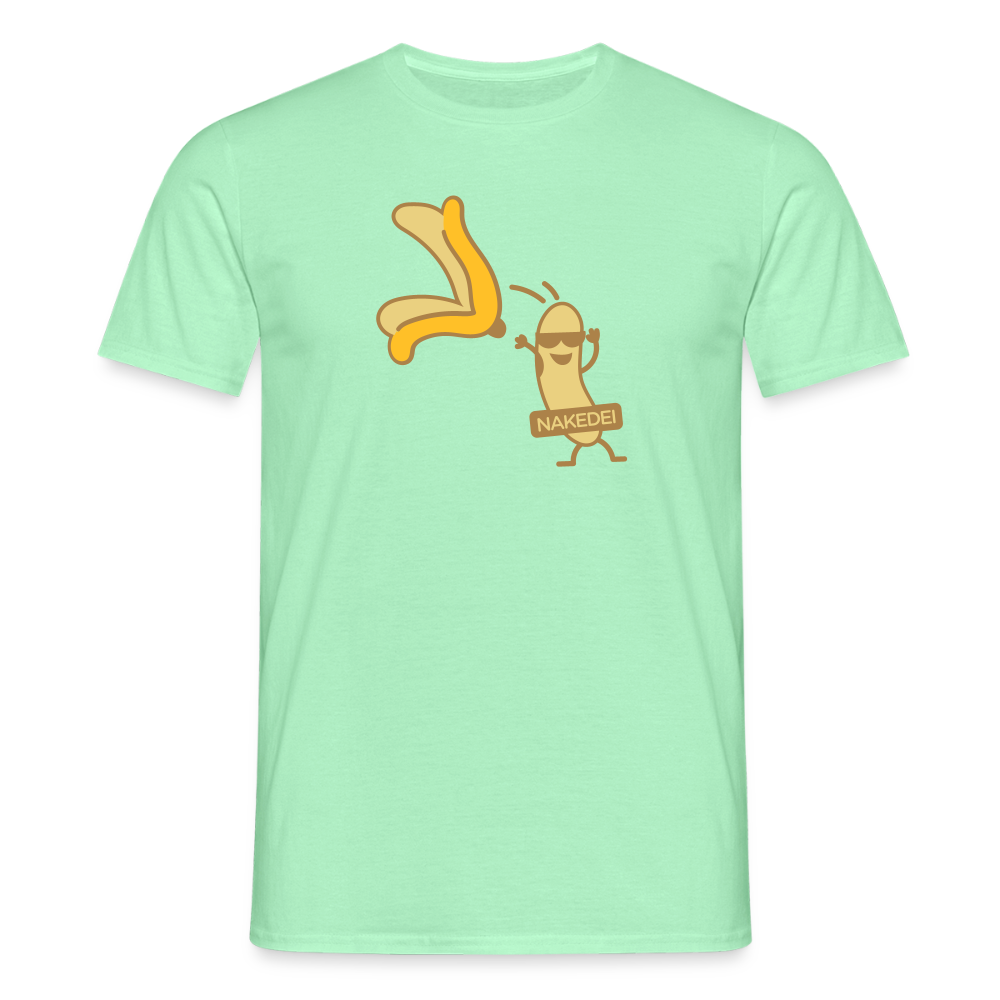 Nakedei - Männer Premium T-Shirt - Mintgrün