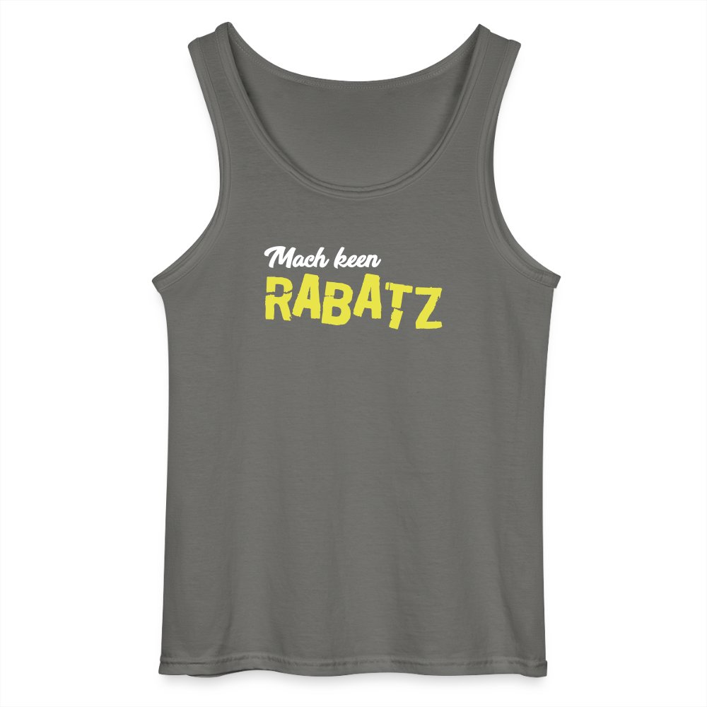 Mach keen Rabatz - Männer Tank Top - Anthrazit