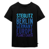 Steglitz Planet Earth - Kinder Premium T-Shirt - Schwarz