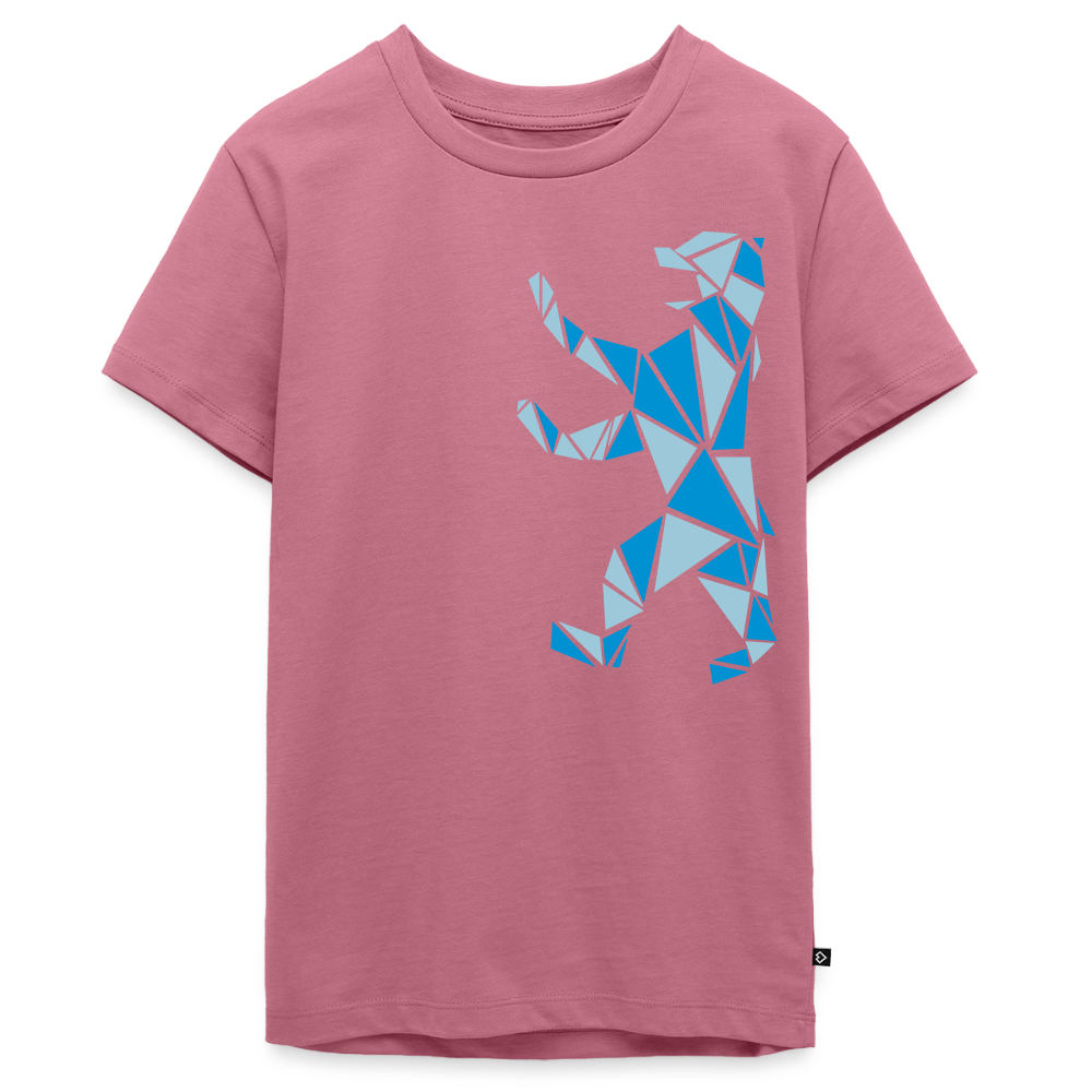 Berliner Bär Geometrie - Teenager Premium T-Shirt - Mauve