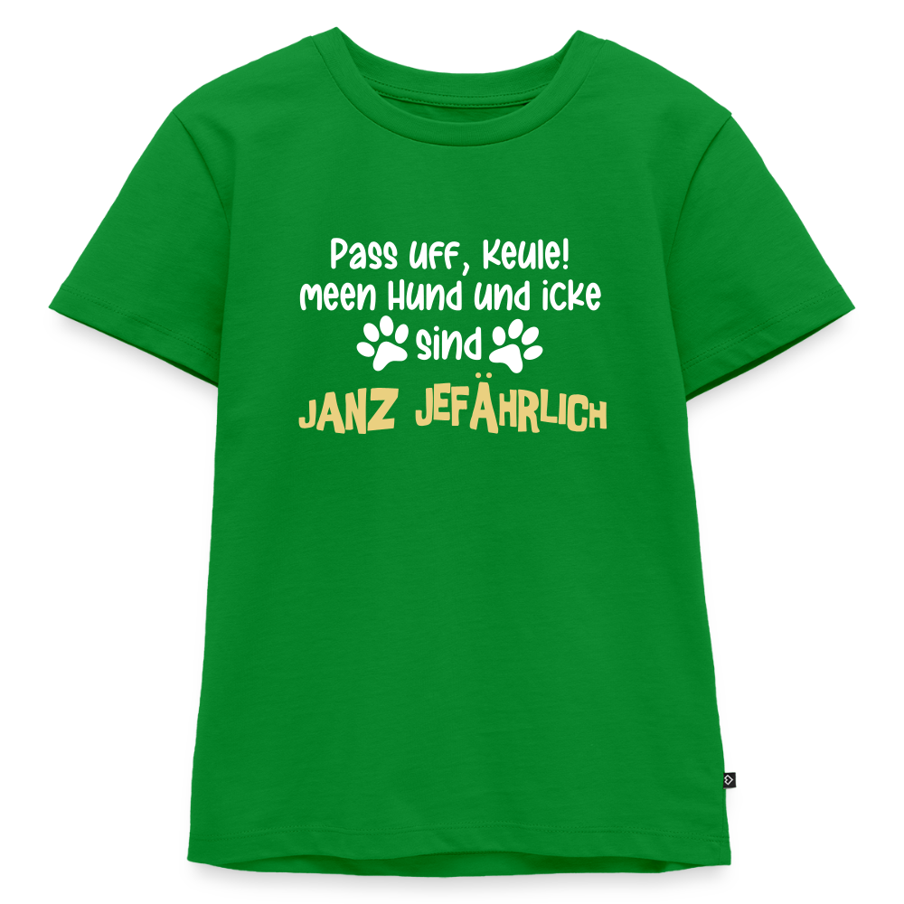 Janz Jefährlich - Kinder Premium T-Shirt - Grün