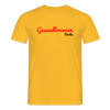 Gesundbrunnen Berlin - Männer Premium T-Shirt - Gelb