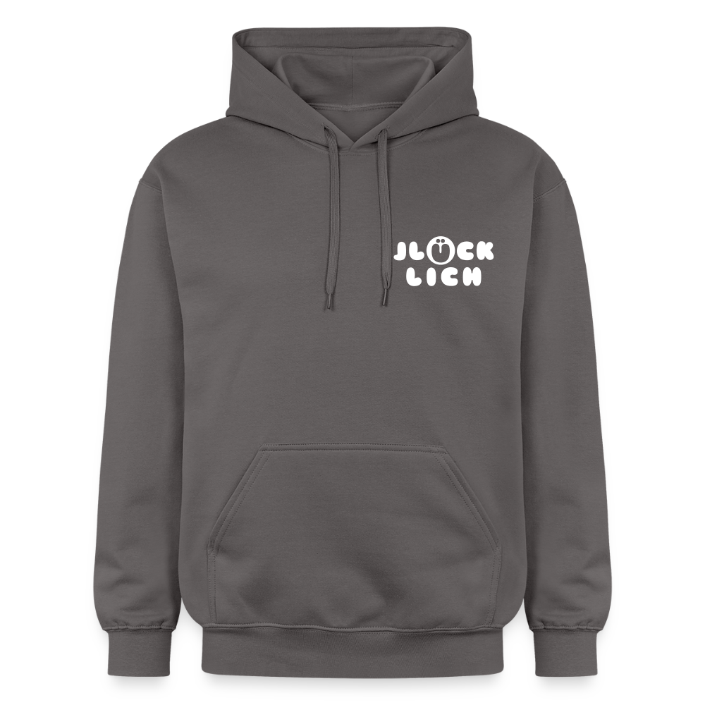 Jlücklich - Hoodie - Dunkelgrau