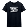 Sorry, ick bin spät. Hatte keen Bock. - Kinder Premium T-Shirt - Navy