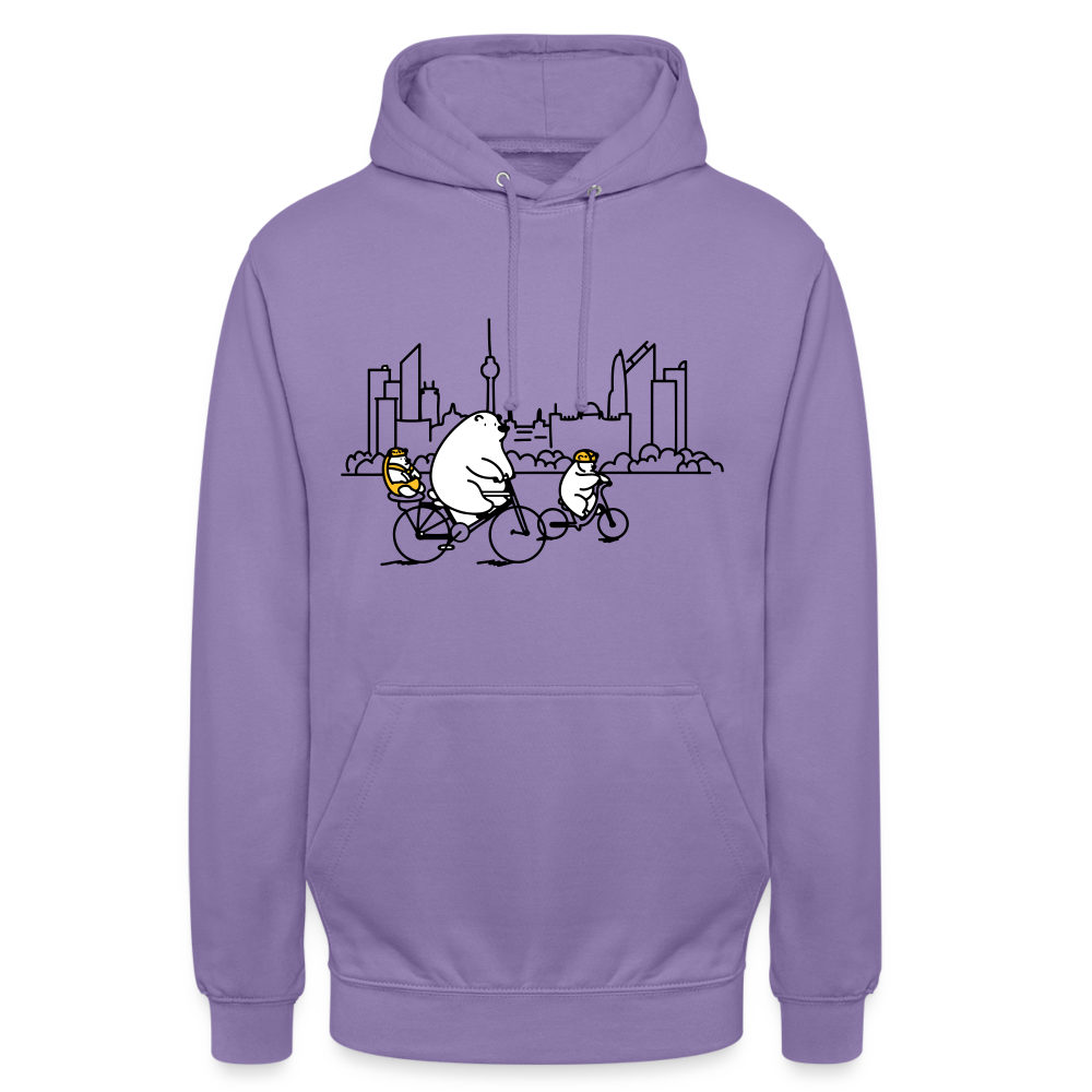 Fahrradtour Berlin - Unisex Hoodie - Lavendel