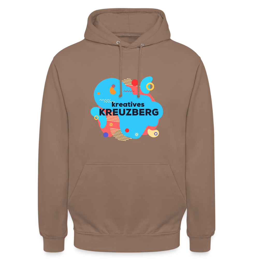 Kreatives Kreuzberg - Unisex Hoodie - Mokka