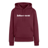 Schlauer wie du! - Frauen Premium Hoodie - Burgunderrot