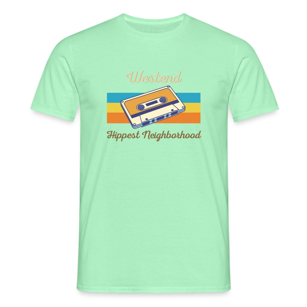 Westend Hippest Neighborhood - Männer Premium T-Shirt - Mintgrün