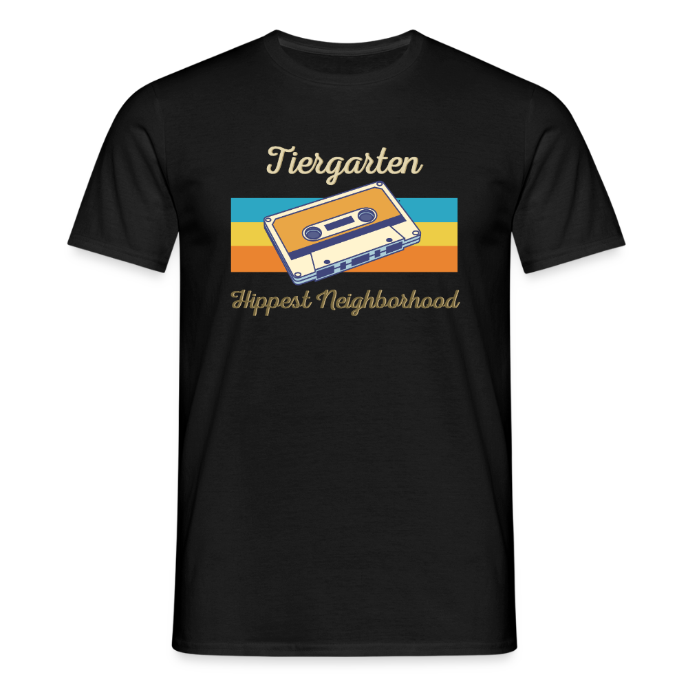 Tiergarten Hippest Neighborhood - Männer Premium T-Shirt - Schwarz