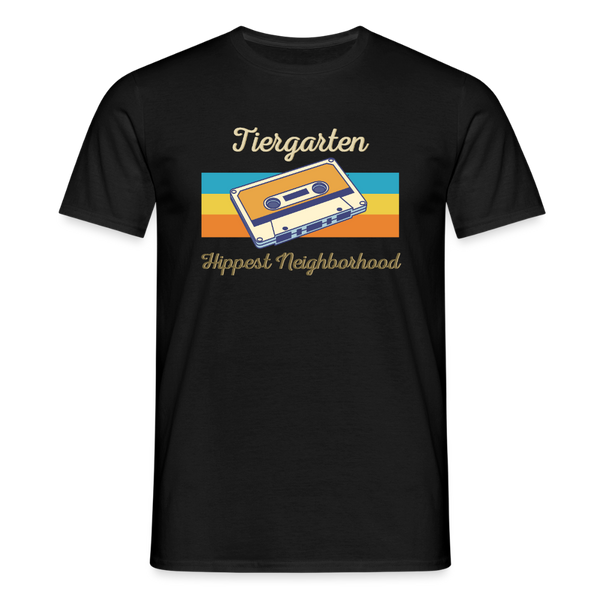 Tiergarten Hippest Neighborhood - Männer Premium T-Shirt - Schwarz