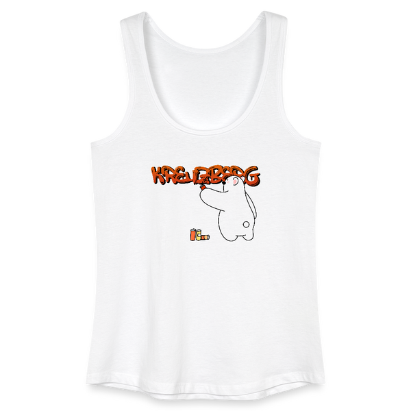 Kreuzberg Graffiti - Frauen Bio Tank Top - Weiß