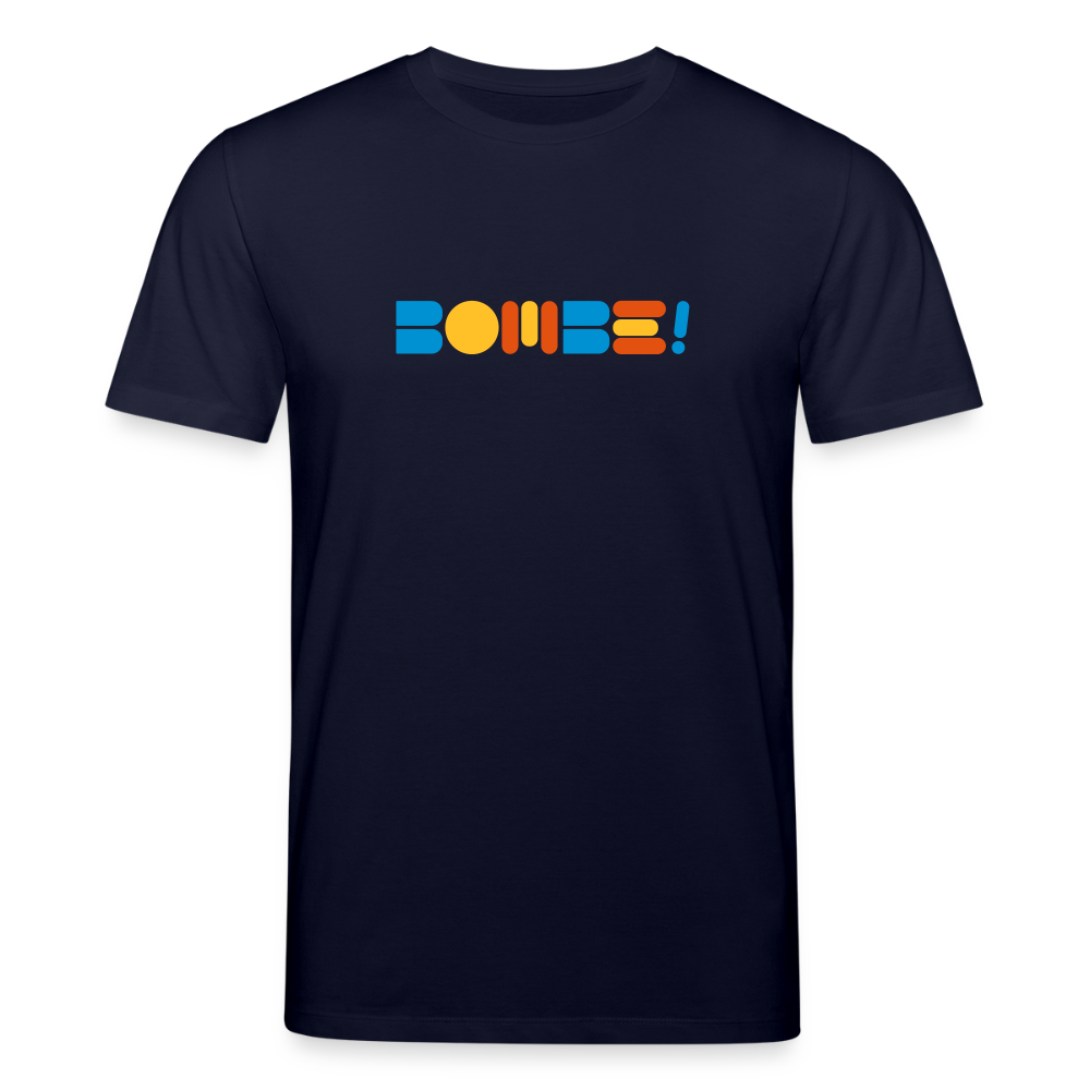Bombe! - Unisex Bio T-Shirt - Navy