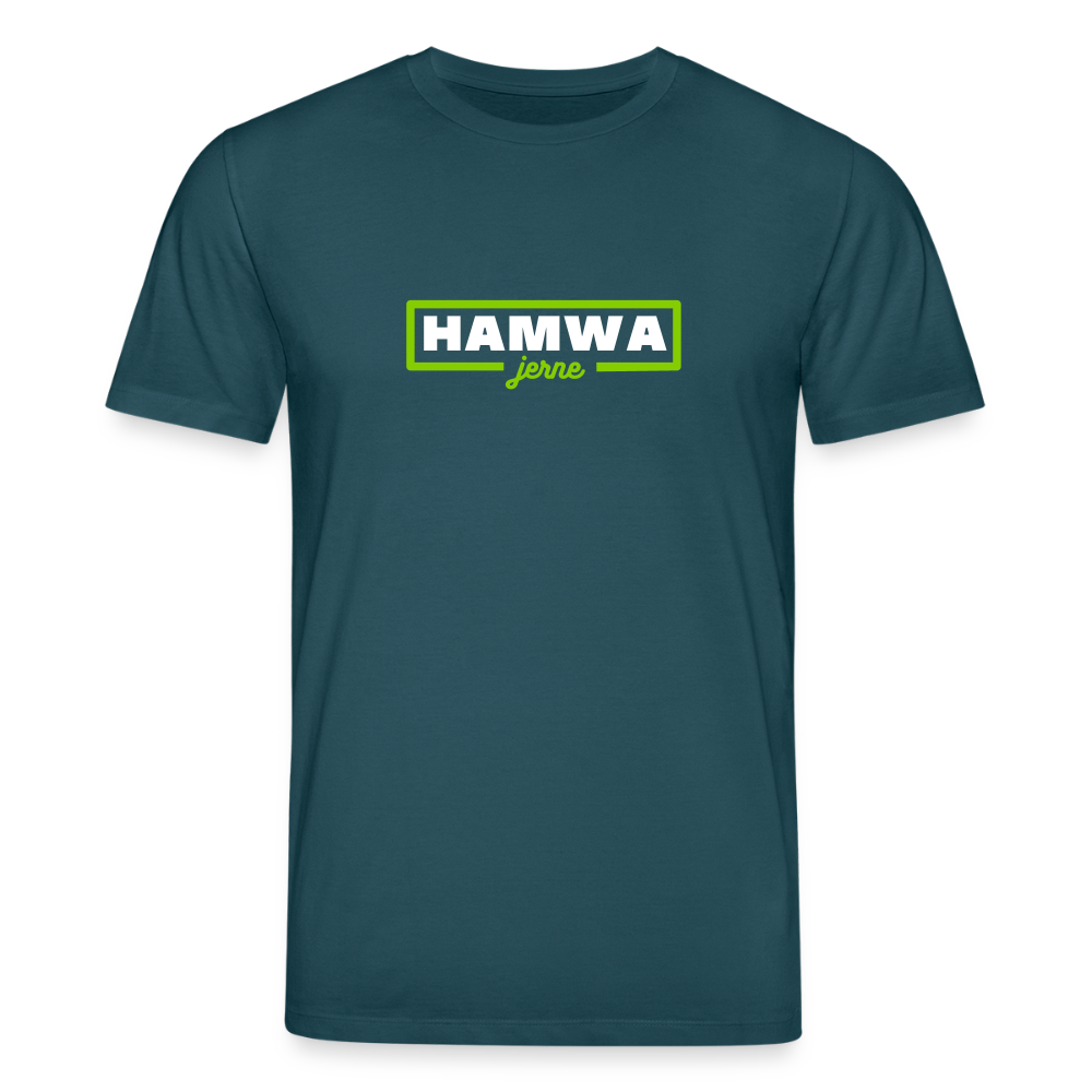 hamwa - Unisex Bio T-Shirt - Dunkles Petrol