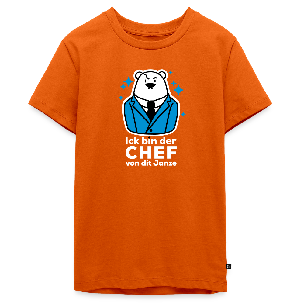 Chef - Teenager Premium T-Shirt - Orange