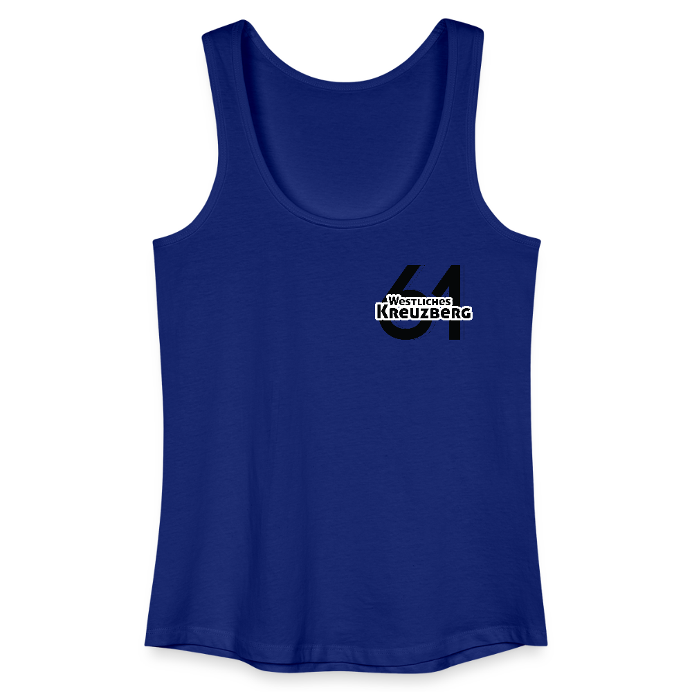 Westliches Kreuzberg - Frauen Bio Tank Top - Königsblau