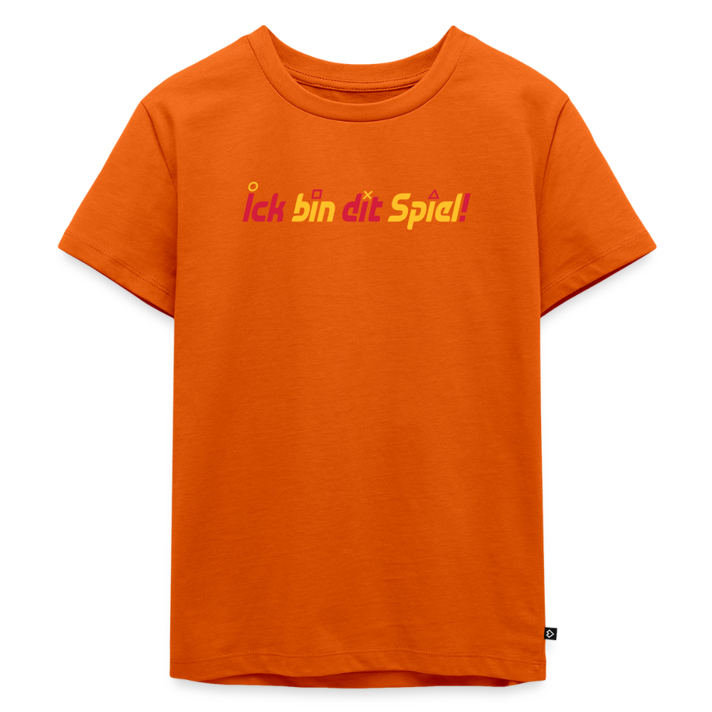 Ick bin dit Spiel! - Kinder Premium T-Shirt - Orange