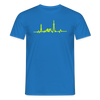 Herzschlag für Fahrradfahrer - Männer Premium T-Shirt - Royalblau