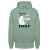 Teneriffa oder Tegel - Unisex Hoodie - Graugrün
