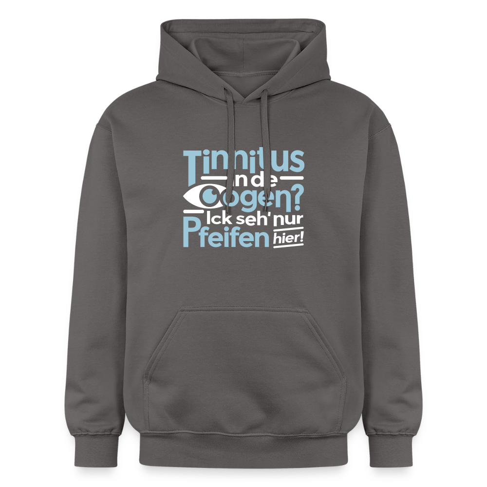 Tinnitus in de Oogen? Ick seh' nur Pfeifen hier! - Hoodie - Dunkelgrau