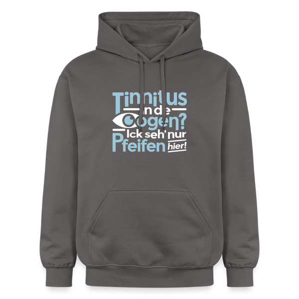 Tinnitus in de Oogen? Ick seh' nur Pfeifen hier! - Hoodie - Dunkelgrau