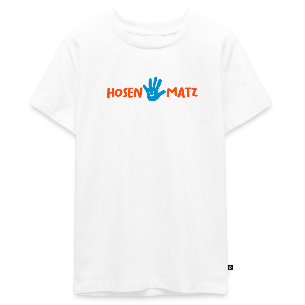 Hosenmatz - Teenager Premium T-Shirt - Weiß