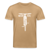 Motor icke - Unisex Bio T-Shirt - Karamell