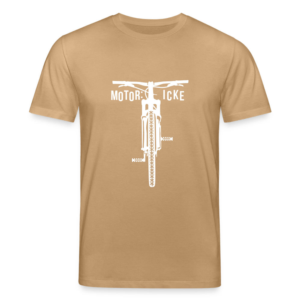 Motor icke - Unisex Bio T-Shirt - Karamell