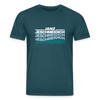 Janz Jeschmeidich - Unisex Bio T-Shirt - Dunkles Petrol