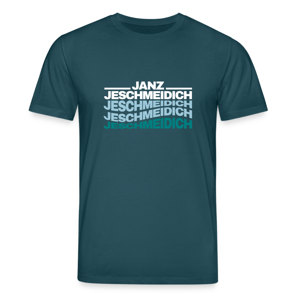 Janz Jeschmeidich - Unisex Bio T-Shirt - Dunkles Petrol