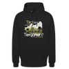 Tirol oder Tiergarten - Unisex Hoodie - Schwarz