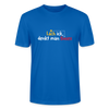Lach ick, denkt man Böses - Männer Bio T-Shirt - Pfauenblau